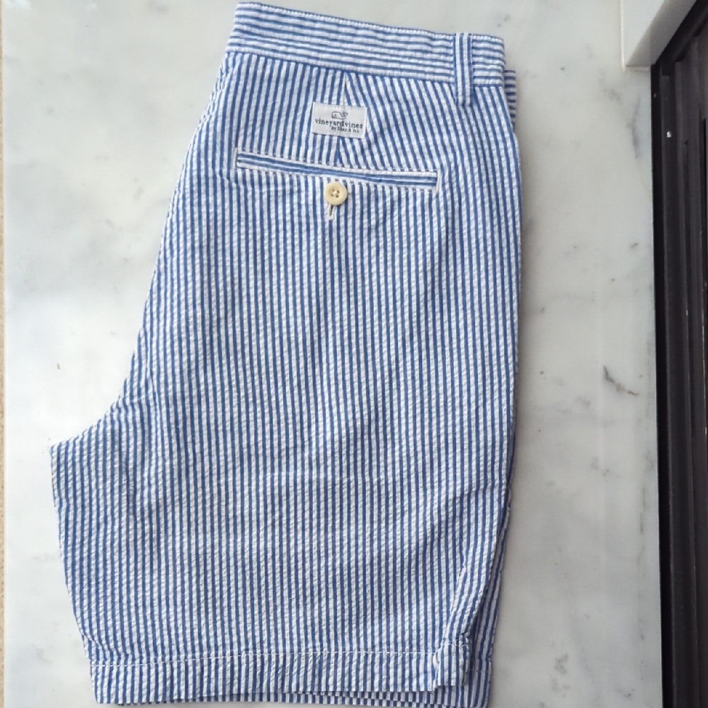 Vineyard Vines Blue and White Striped Apparel